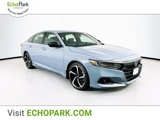 used 2022 Honda Accord Hybrid car, priced at $25,697