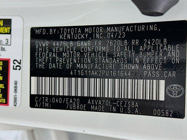 used 2023 Toyota Camry car, priced at $22,897