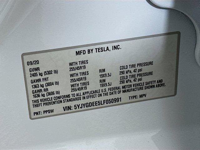 used 2020 Tesla Model Y car, priced at $26,997