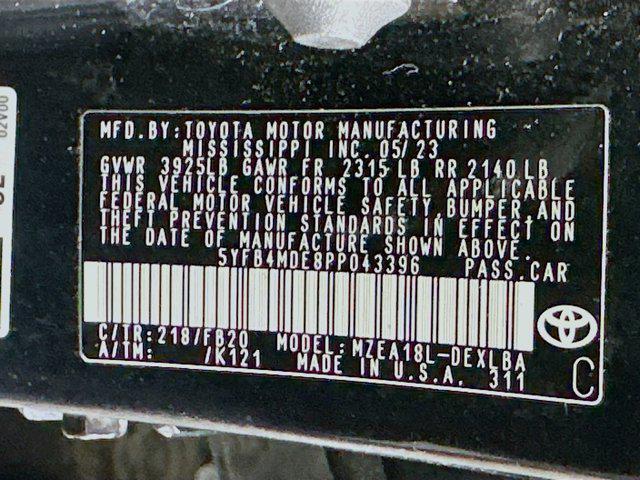 used 2023 Toyota Corolla car, priced at $18,496