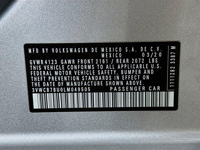 used 2020 Volkswagen Jetta car, priced at $14,697