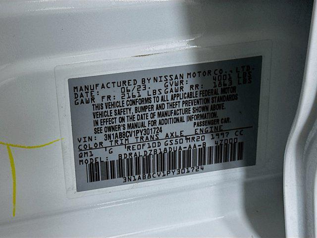 used 2023 Nissan Sentra car, priced at $17,797