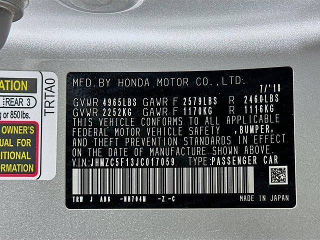 used 2018 Honda Clarity Plug-In Hybrid car, priced at $15,487