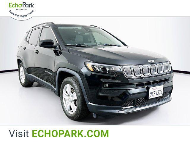 used 2022 Jeep Compass car, priced at $18,697