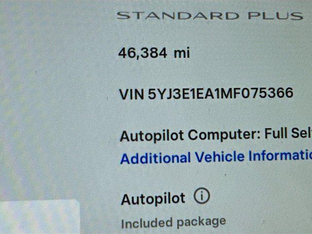 used 2021 Tesla Model 3 car, priced at $22,999