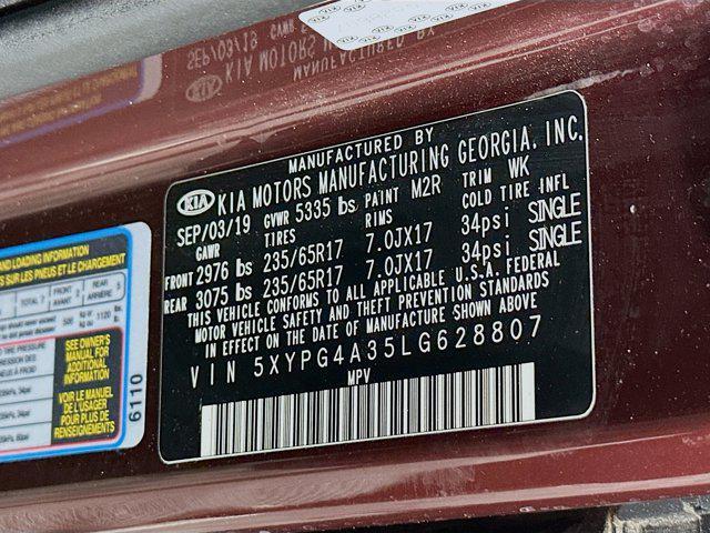 used 2020 Kia Sorento car, priced at $14,699