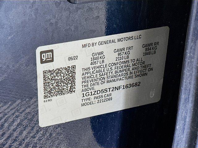 used 2022 Chevrolet Malibu car, priced at $13,387