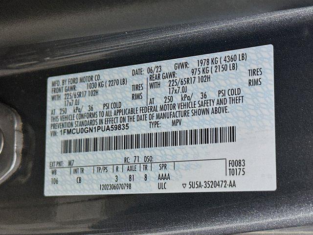 used 2023 Ford Escape car, priced at $17,547