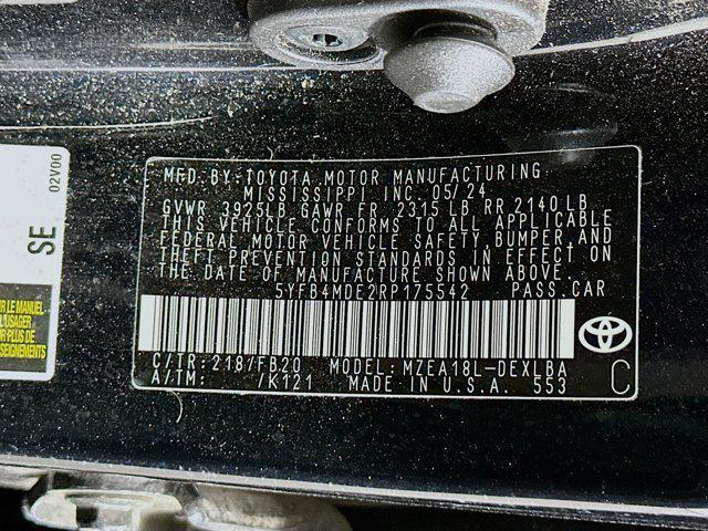 used 2024 Toyota Corolla car, priced at $18,697