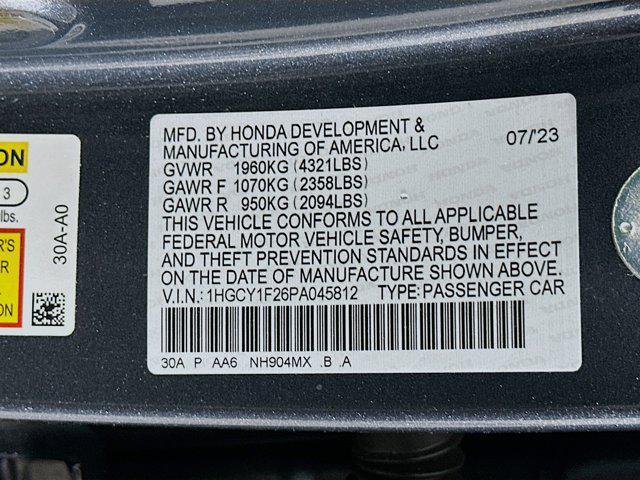 used 2023 Honda Accord car, priced at $22,897