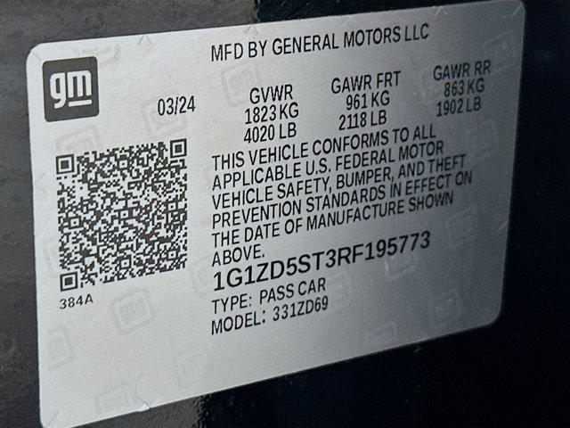 used 2024 Chevrolet Malibu car, priced at $15,497