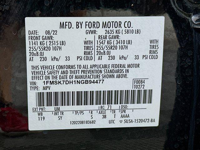 used 2022 Ford Explorer car, priced at $25,997