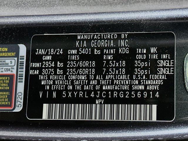 used 2024 Kia Sorento car, priced at $24,497