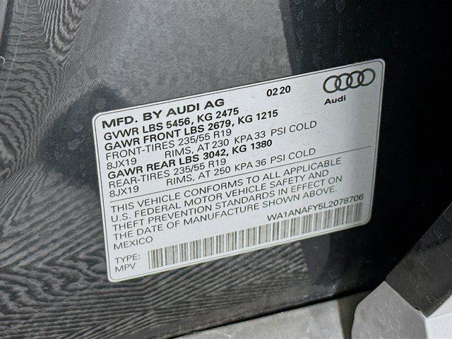 used 2020 Audi Q5 car, priced at $22,896