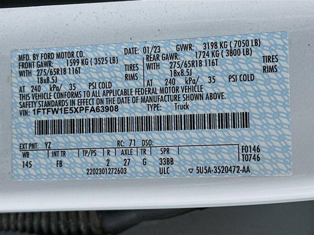 used 2023 Ford F-150 car, priced at $37,497