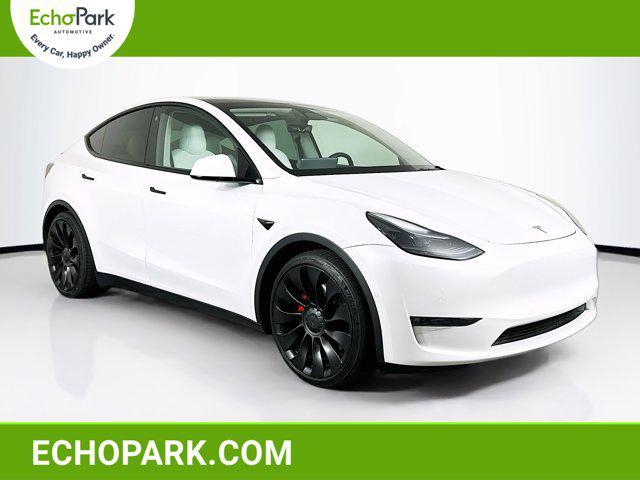 used 2022 Tesla Model Y car, priced at $33,489