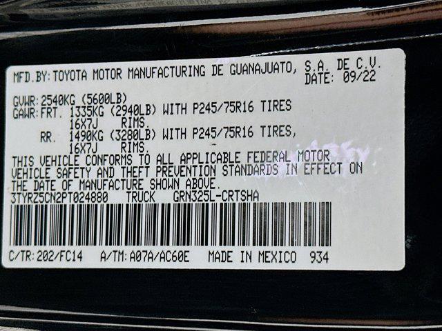 used 2023 Toyota Tacoma car, priced at $27,987