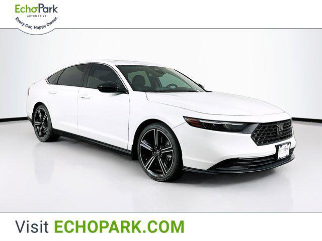 used 2023 Honda Accord Hybrid car, priced at $27,497