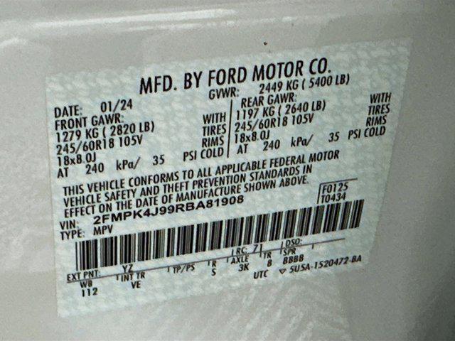 used 2024 Ford Edge car, priced at $19,497