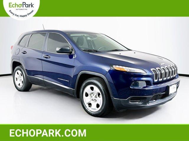 used 2015 Jeep Cherokee car, priced at $11,399