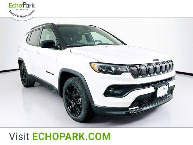 used 2022 Jeep Compass car, priced at $20,999