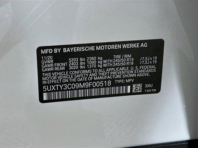 used 2021 BMW X3 car, priced at $22,189