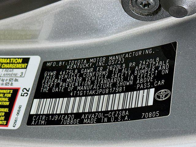 used 2023 Toyota Camry car, priced at $22,796