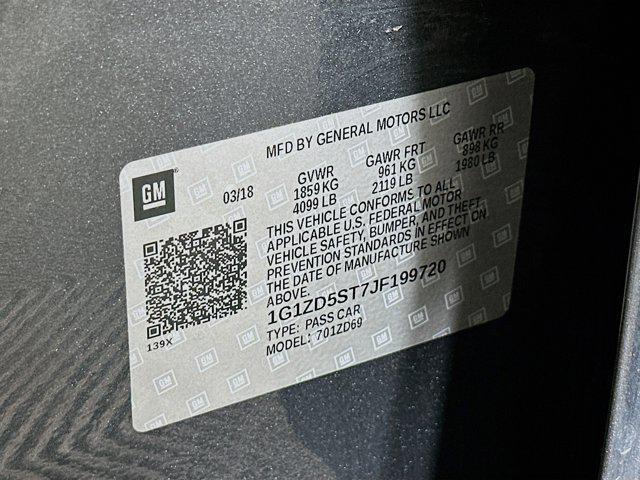 used 2018 Chevrolet Malibu car, priced at $10,996