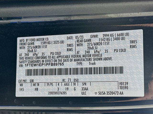 used 2023 Ford F-150 car, priced at $38,996