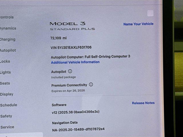 used 2020 Tesla Model 3 car, priced at $18,987