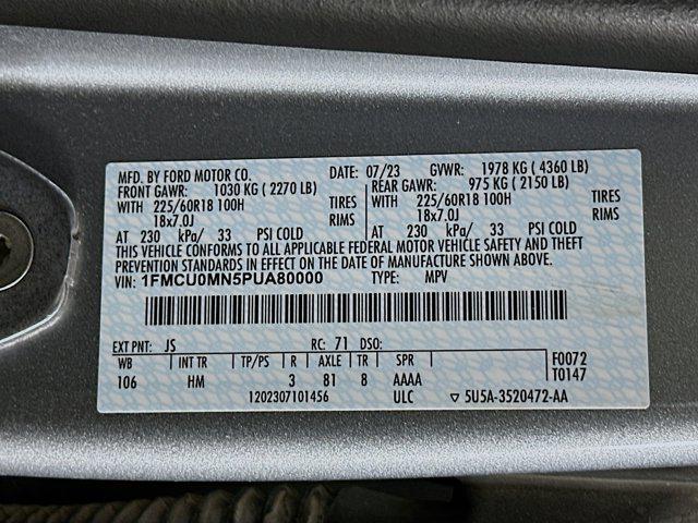 used 2023 Ford Escape car, priced at $20,597