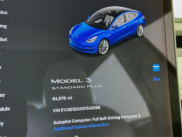 used 2019 Tesla Model 3 car, priced at $18,996
