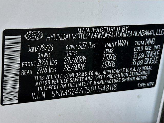 used 2023 Hyundai Santa Fe car, priced at $18,699