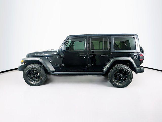 used 2021 Jeep Wrangler car, priced at $29,497