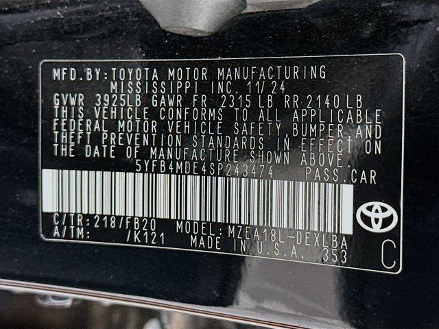 used 2025 Toyota Corolla car, priced at $18,997