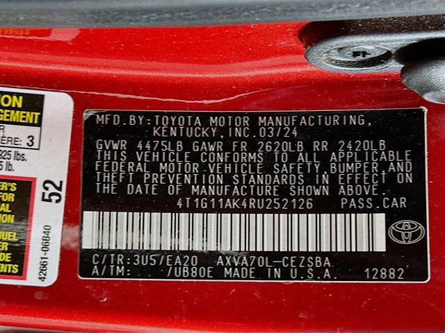 used 2024 Toyota Camry car, priced at $23,987