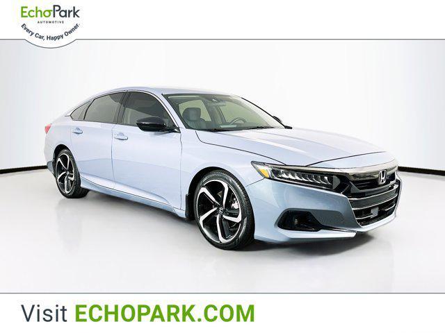 used 2021 Honda Accord car, priced at $22,589