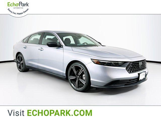 used 2023 Honda Accord Hybrid car, priced at $24,587