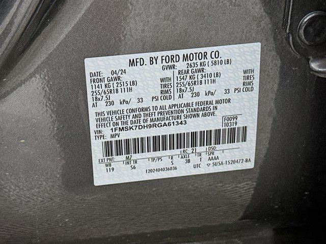 used 2024 Ford Explorer car, priced at $29,997