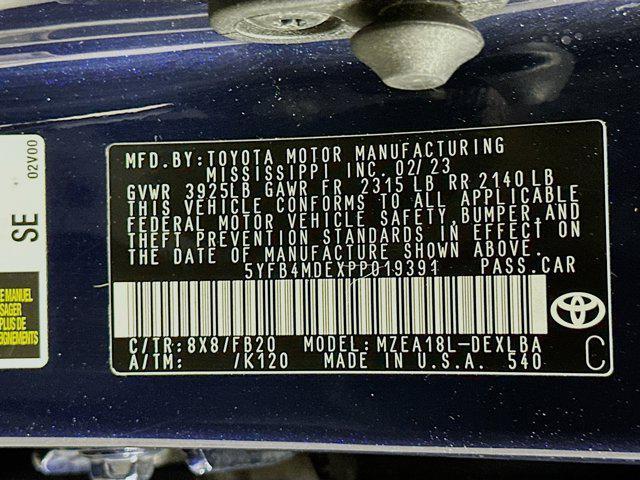 used 2023 Toyota Corolla car, priced at $18,797