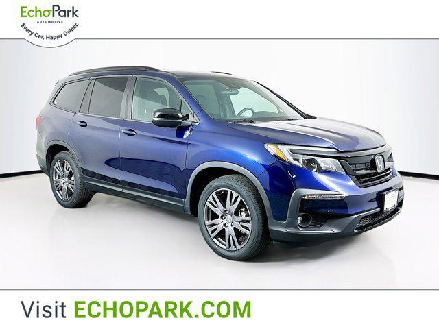 used 2022 Honda Pilot car, priced at $24,697