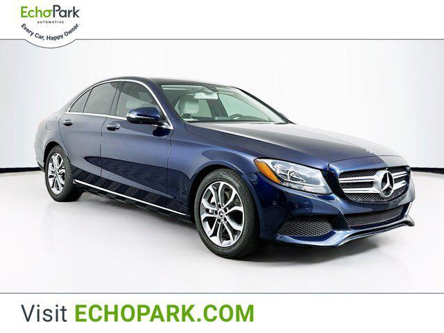 used 2018 Mercedes-Benz C-Class car, priced at $18,997