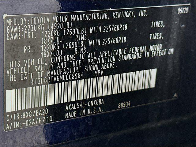 used 2021 Toyota RAV4 Hybrid car, priced at $31,796