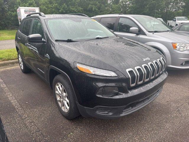 used 2017 Jeep Cherokee car, priced at $14,916