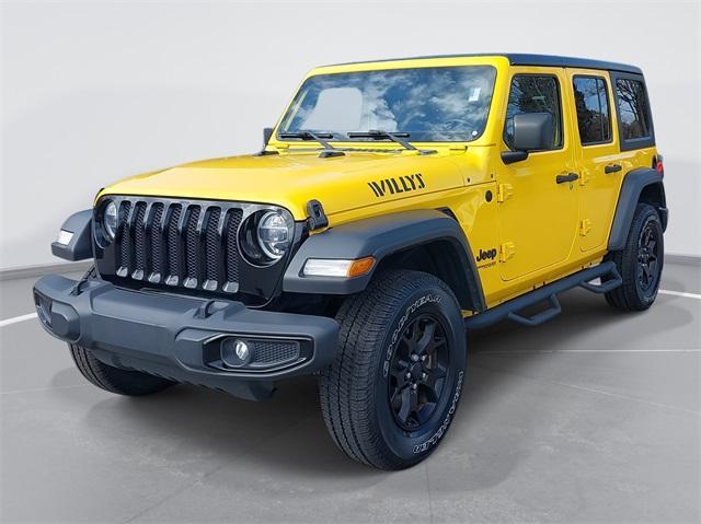 used 2021 Jeep Wrangler Unlimited car, priced at $25,988