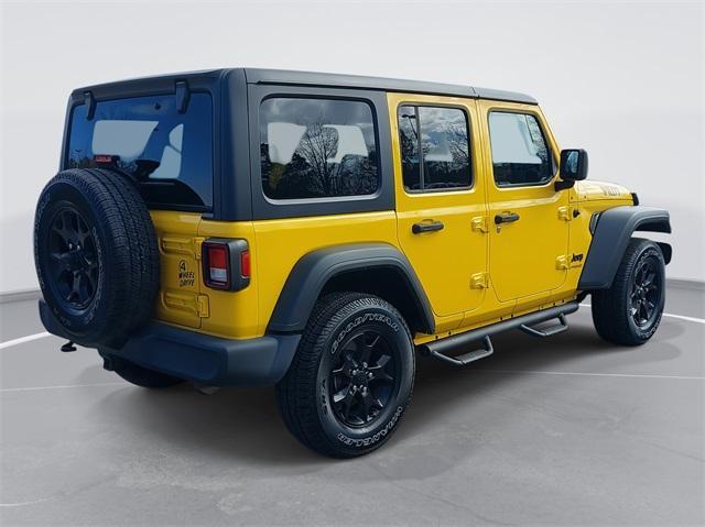 used 2021 Jeep Wrangler Unlimited car, priced at $25,988