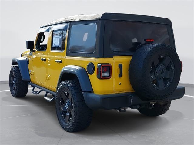 used 2018 Jeep Wrangler Unlimited car, priced at $21,570