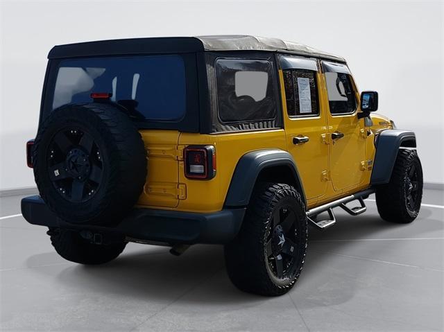 used 2018 Jeep Wrangler Unlimited car, priced at $21,570