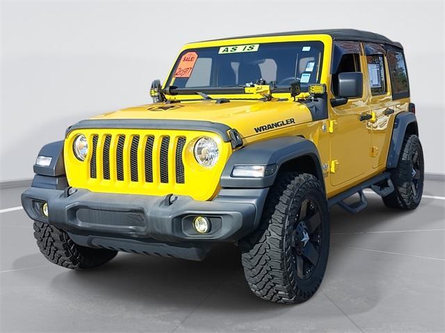 used 2018 Jeep Wrangler Unlimited car, priced at $21,570