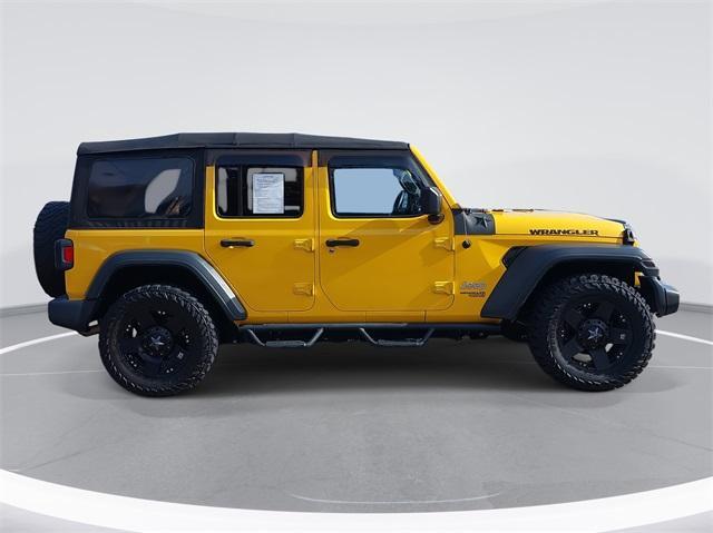 used 2018 Jeep Wrangler Unlimited car, priced at $21,570